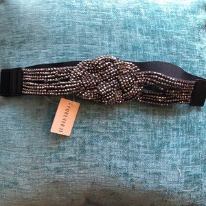 2 for $8 offer! Forever 21 sparkly black belt
